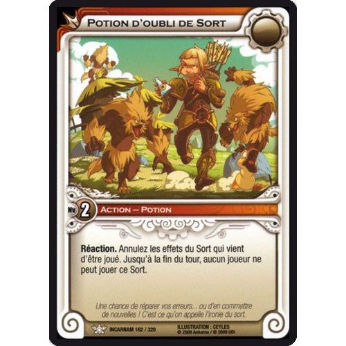 Wakfu Tcg - Potion D'oubli De Sort