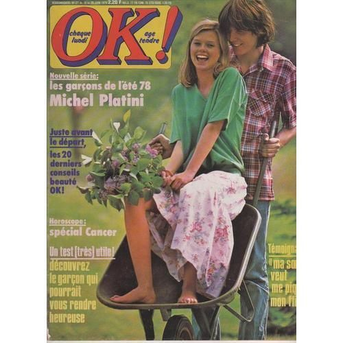 Ok Age Tendre   N° 127 : Marie Myriam Patrick Sebastien Veronique Sanson Stephen Stills Nicoletta Brook Shields Alice Dona Clementine Duran Michel Platini Leslie Caron
