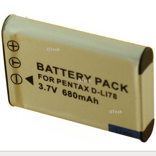 Batterie de haute qualité pour PENTAX OPTIO W60