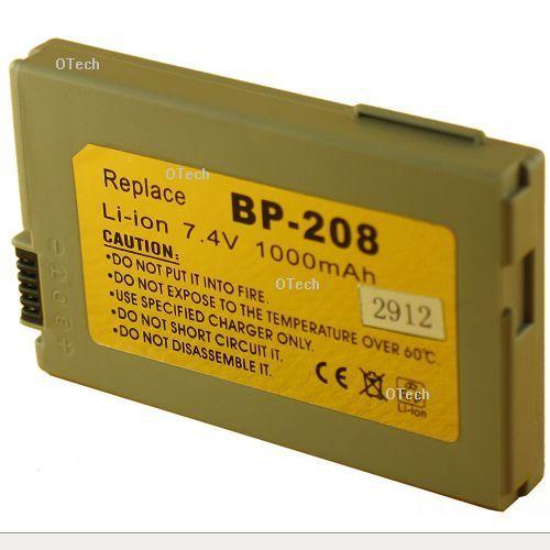 Batterie de haute qualité pour CANON OPTURA S1