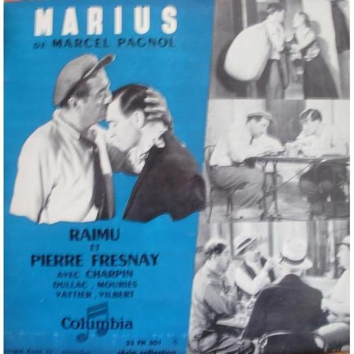 Lp 25 Cm « Marius/59 - Bo De Marcel Pagnol »