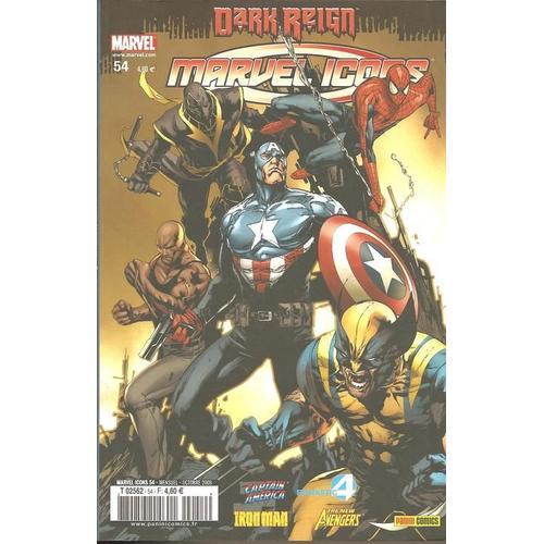 Marvel Icons ( Dark Reign )   N° 54 : La Flèche Du Temps ( Captain America / Fantastic 4 / Iron Man / The New Avengers )
