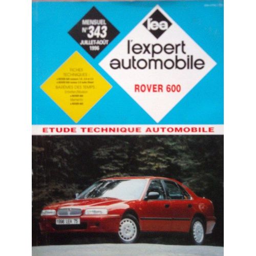 Revue Technique Automobile Rover 600   N° 343