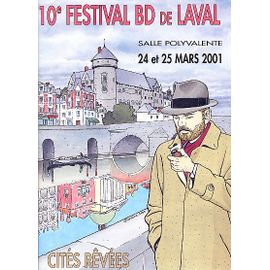 Revue Du Festival Bd De Laval   N° 10 : 10e Festival - 24 Et 25 Mars 2001