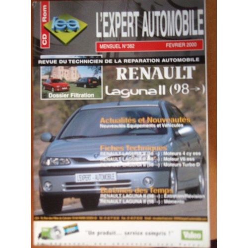 Revue Technique Renault Laguna Ii (Depuis 1998)   N° 382