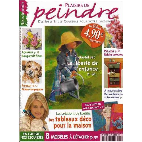 Plaisirs De Peindre   N° 18 : La Liberté De L'enfance Pastel Sec