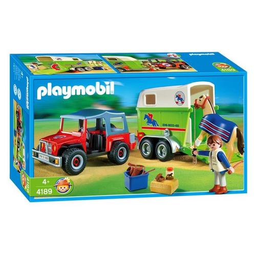 Playmobil 4189 - Cavalier Avec 4x4