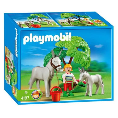 Playmobil Country 4187 - Âne Avec Ânon