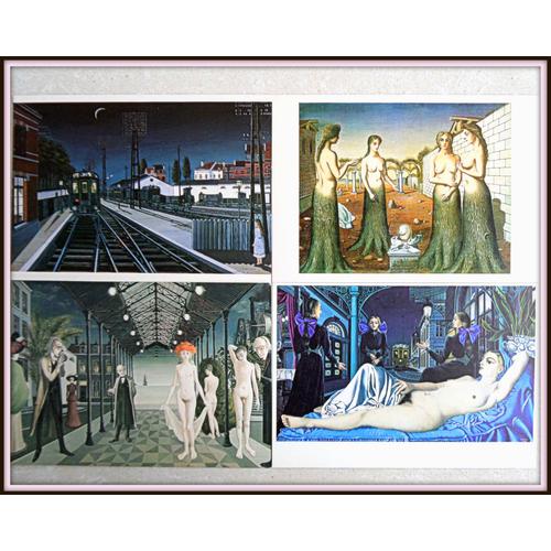 Delvaux Paul Collection Cartes Postales Tableaux Peinture