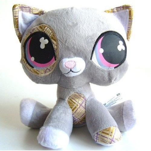 Peluche Petshop Chat Gris