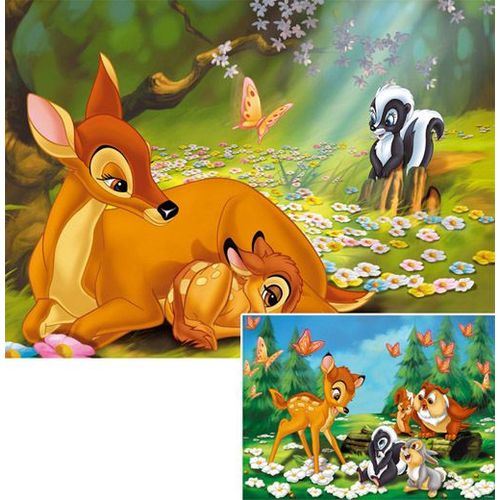 Puzzle 2 X 20 Pièces - Mon Ami Bambi