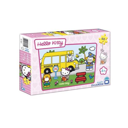 Puzzle 60 Pièces - Hello Kitty : Petit Train