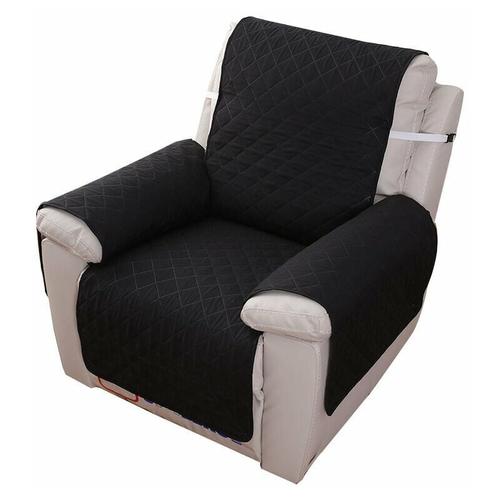 Housse Fauteuil Relax 1 Place, Housse De Canap¿¿ Protecteur Inclinable Imperm¿¿Able Pour Chambre £¿Noir 55200£©