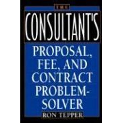 Consultants Proposal Fee & Con