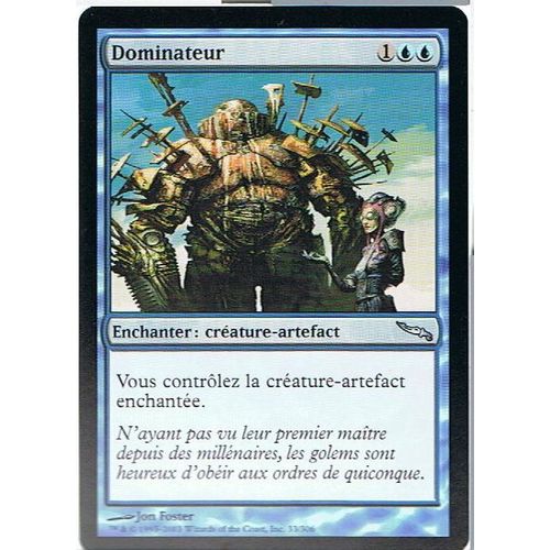 Dominateur  - Magic Mtg - Mirrodin 33 - U