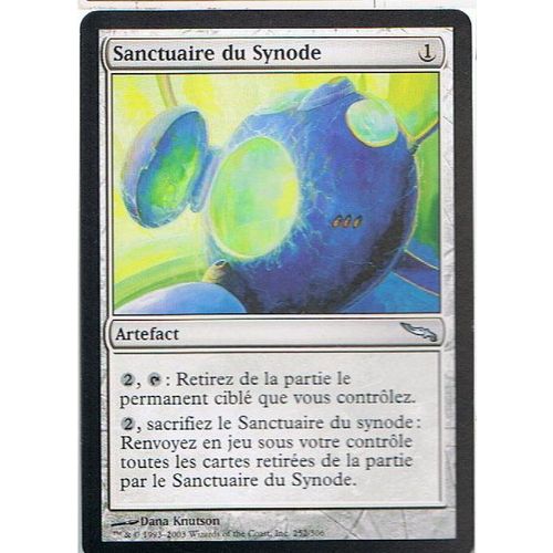 Sanctuaire Du Synode  - Magic Mtg - Mirrodin 252 - U