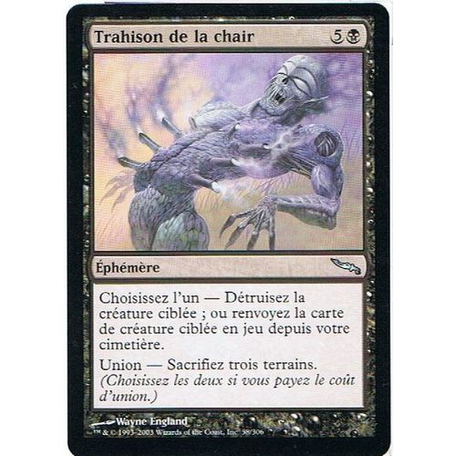 Trahison De La Chair  - Magic Mtg - Mirrodin 58 - U