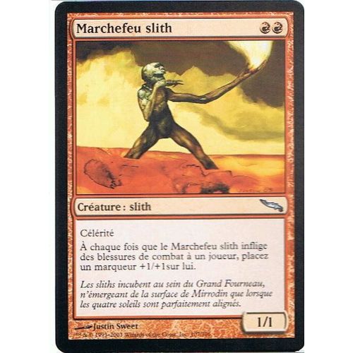 Marchefeu Slith  - Magic Mtg - Mirrodin 107 - U