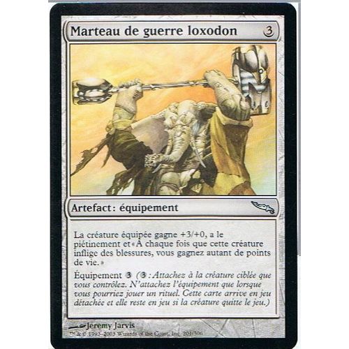 Marteau De Guerre Loxodon  - Magic Mtg - Mirrodin 201 - U