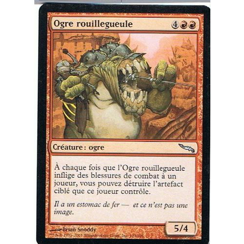 Ogre Rouillegueule  - Magic Mtg - Mirrodin 103 - U