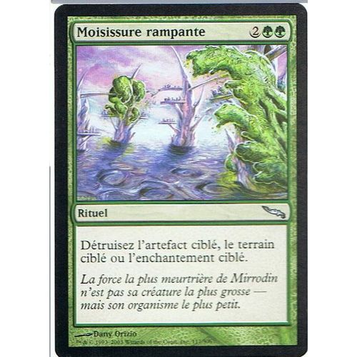 Moisissure Rampante  - Magic Mtg - Mirrodin 117 - U