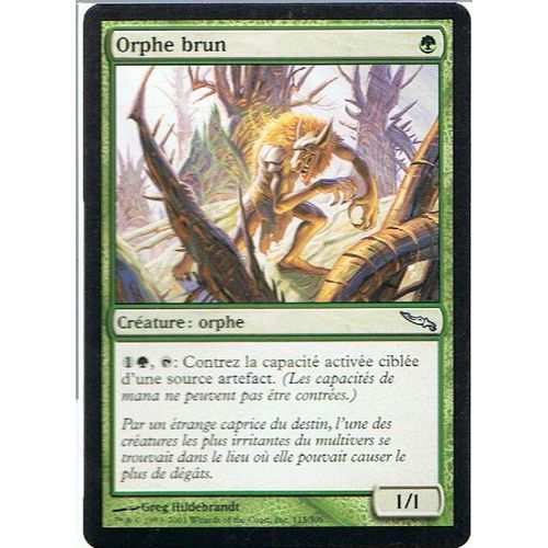 Orphe Brun  - Magic Mtg - Mirrodin 115 - U
