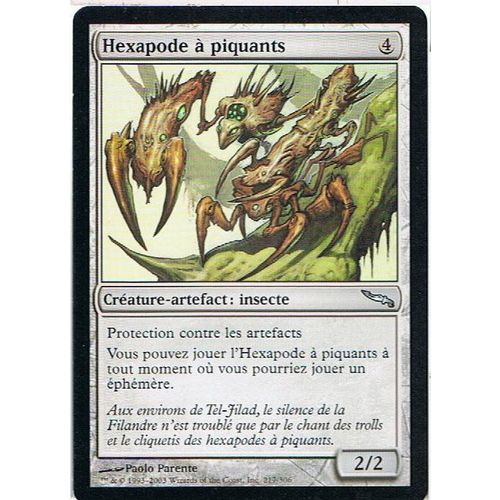 Hexapode À Piquants  - Magic Mtg - Mirrodin 217 - U