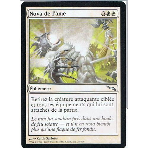 Nova De L'âme  - Magic Mtg - Mirrodin 25 - U