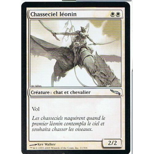 Chasseciel Léonin  - Magic Mtg - Mirrodin 11 - U
