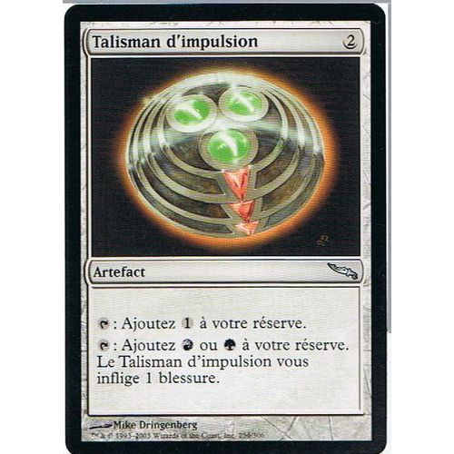 Talisman D'impulsion  - Magic Mtg - Mirrodin 254 - U