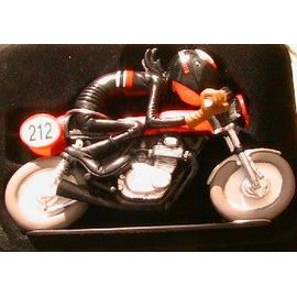 Joe Bar Team Chris Deb Bike Honda 350 Cb Kitee Racing Figurine En Resine