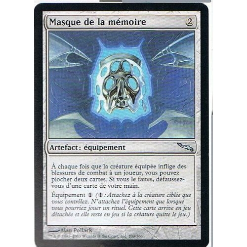 Masque De La Mémoire  - Magic Mtg - Mirrodin 203 - U