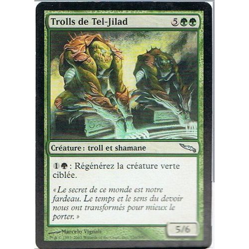 Trolls De Tel-Jilad  - Magic Mtg - Mirrodin 136 - U