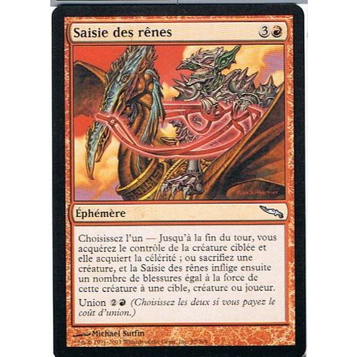 Saisie Des Rênes  - Magic Mtg - Mirrodin 95 - U