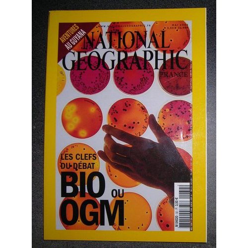National Geographic  N° 32 : Aventures Au Guyana + Bio Ou Ogm