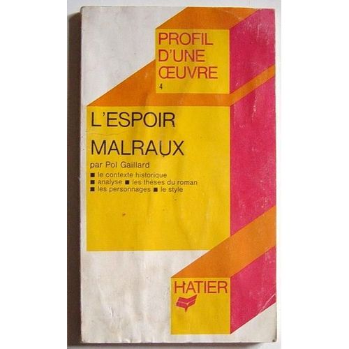 L'espoir-Malraux