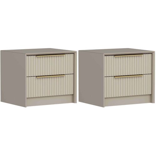 Chevet En Aggloméré Kale (Lot De 2)