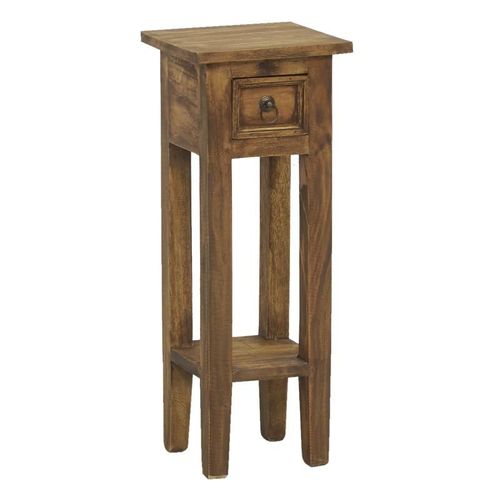 Petite Table De Nuit En Acajou (Lot De 2)