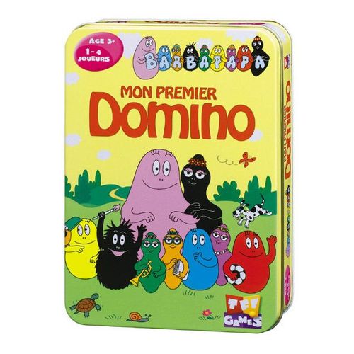 Domino - Barbapapa - Boite Métal : Mon Premier Domino