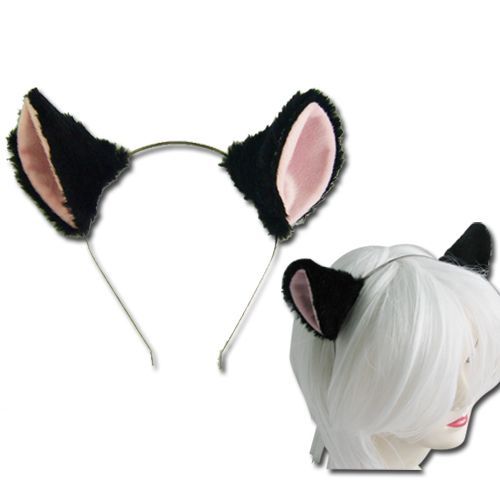 Oreille De Chat En Serre Tête Noir  Modèle Kawaii Japonais Déguisement Cosplay Costume Soirée Barrette