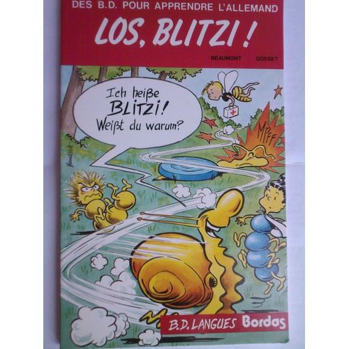 Des Bd Pour Apprendre L'allemand Tome 1 - Los, Blitzi !