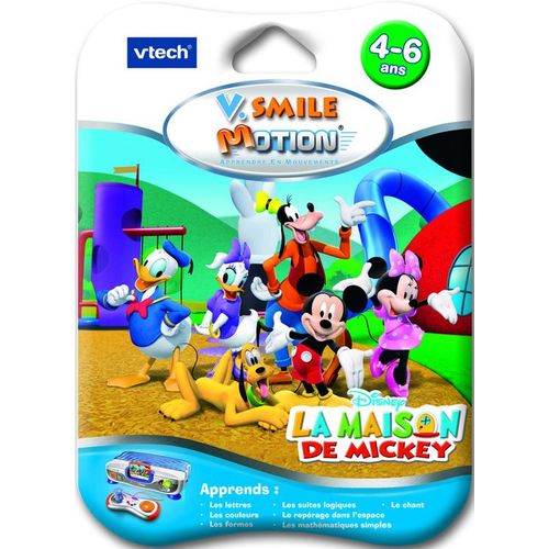 Jeu Pour Console De Jeux - Vsmile - Jeu Vmotion : Mickey Et Ses Amis - La Maison De Mickey