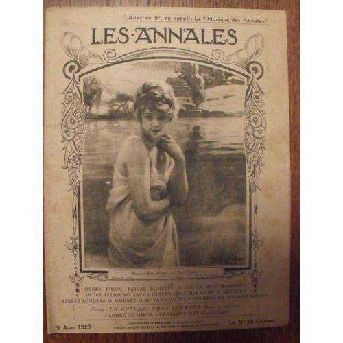 Les Annales N°75 - 5 Aout 1923
