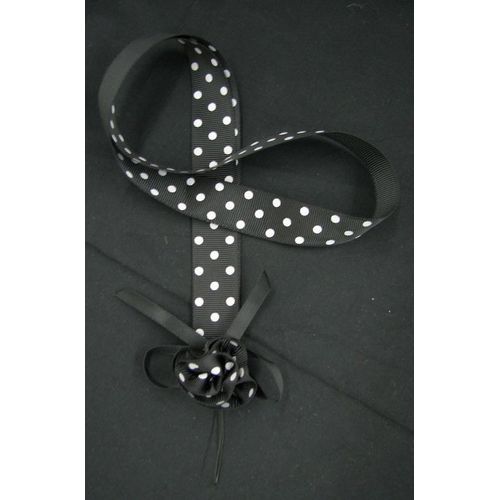 Lanière Tour Du Cou Dragonne Strap Portable Téléphones Mobile Bijou Noir Fleur Élégant