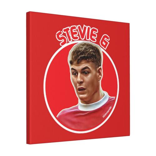 Canevas imprimer Legend Steven Gerrard Liverpool Impression sur toile Roulée Tableau Art Décoration Murale / Sans cadre 40X50cm