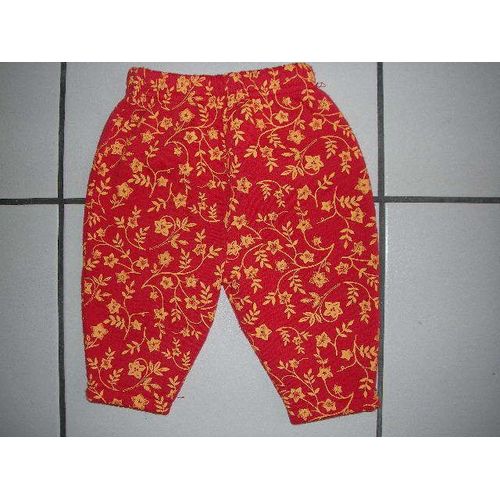 Pantalon À Fleur 3 Mois
