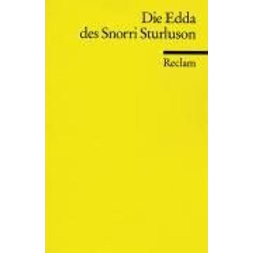 Die Edda Des Snorri Sturluson