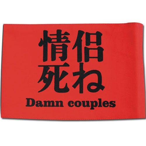 Lovers Go Die Go Die Brassard Rouge Cosplay Manga Culture Japonaise Déguisement