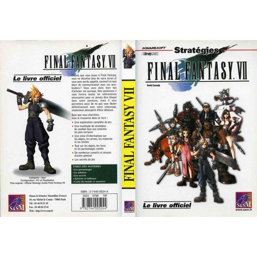 Guide Officiel Final Fantasy Vii - Guide Final Fantasy 7