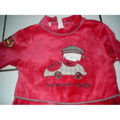 Pyjama Rouge 6 Mois La Compagnie Des Petits